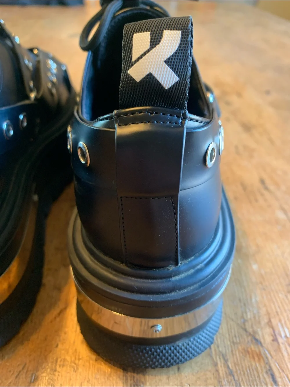 Koi Footwear black studded